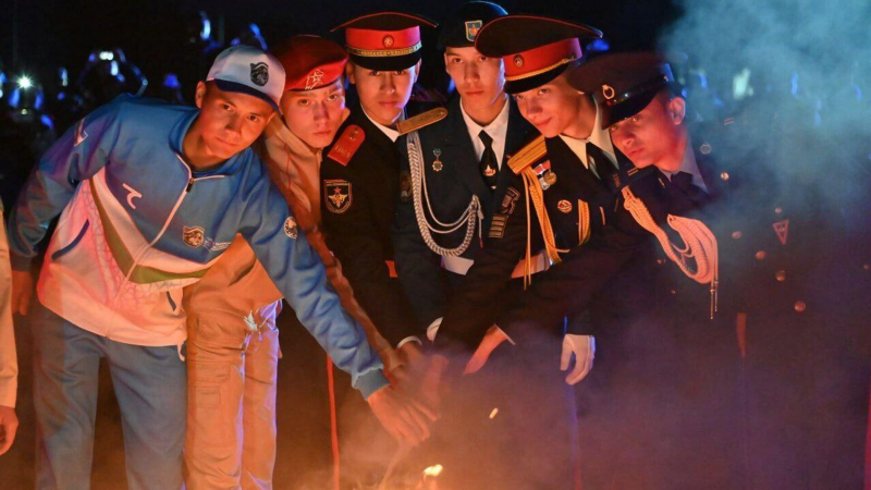 В Казахстане завершился военно-патриотический сбор "Айбын" в честь 80-летия Великой Победы